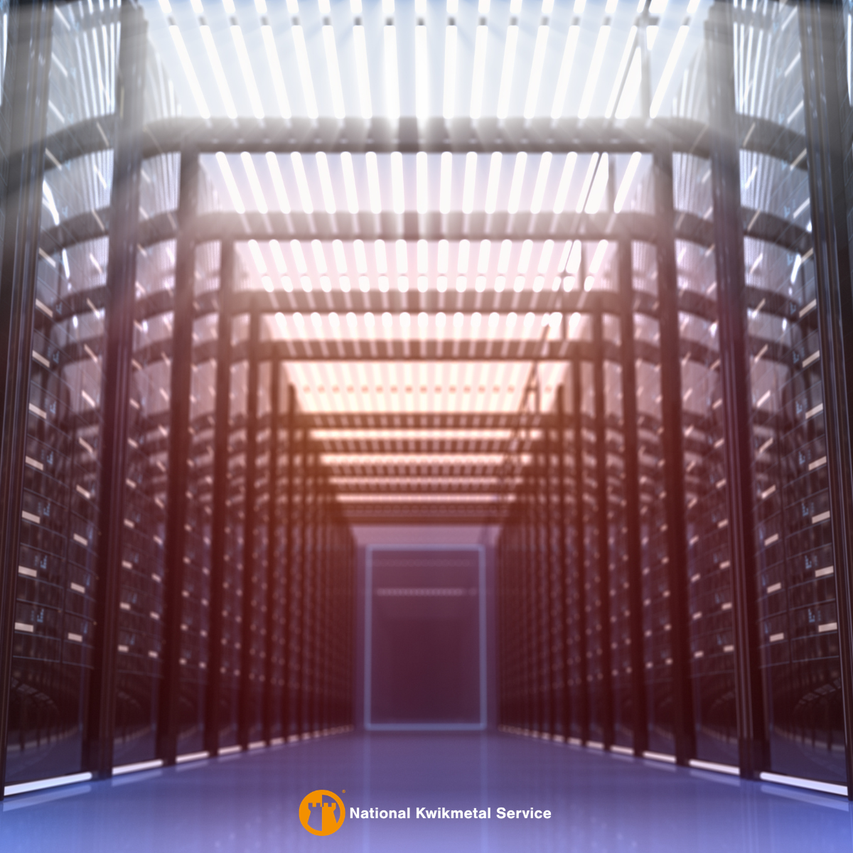 ALT TEXT Precision slit stainless steel coil used in data center infrastructure and equipment manufacturing in Phoenix, Arizona.
